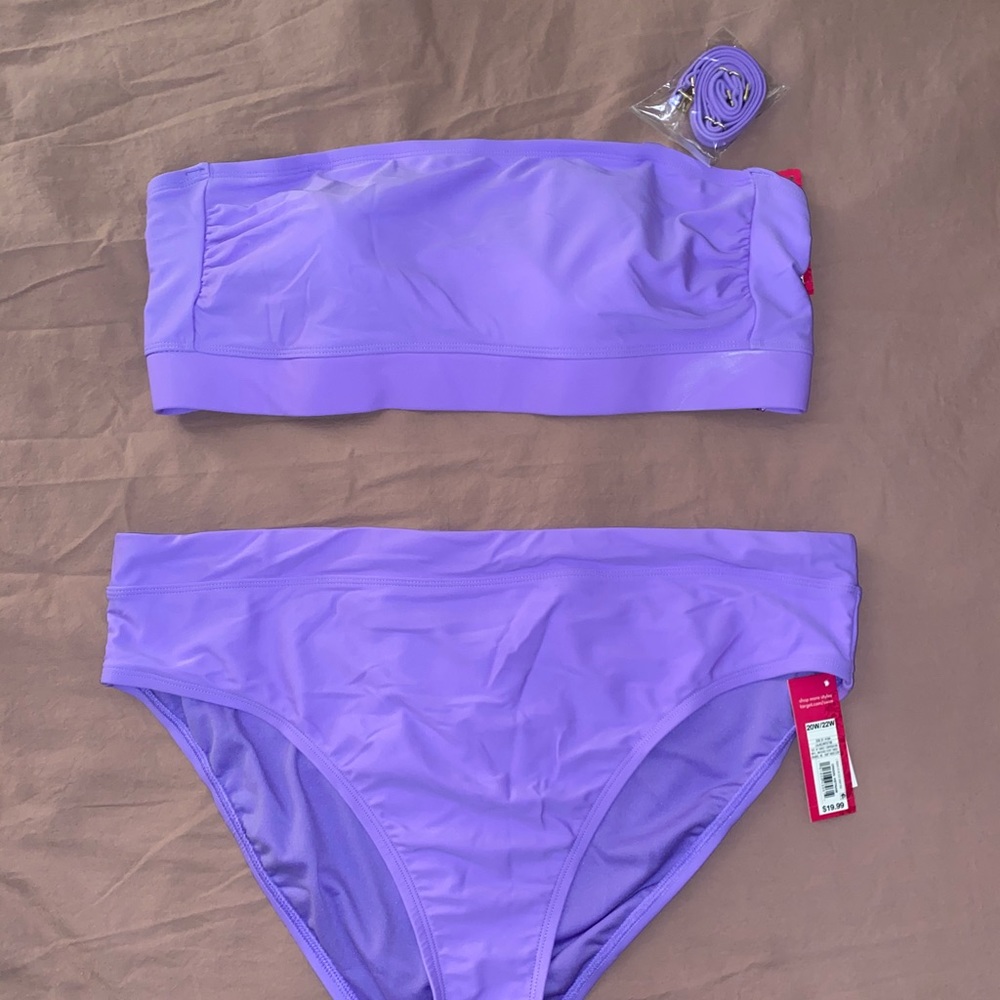 Matching bandeau top + bottom